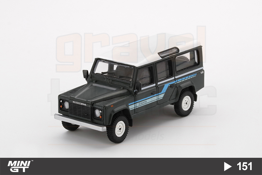Land Rover Defender 110 1985 County Station Wagon Grey