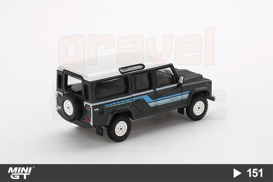 Land Rover Defender 110 1985 County Station Wagon Grey