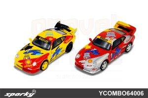 Porsche 993 Carrera Cup 1993 Shell Combo with rear spoiler