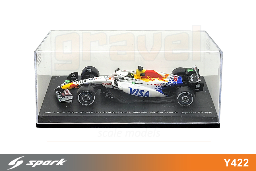 Racing Bulls VCARB 02 No.6 Visa Cash App Racing Bulls Formula One Team 8th Japanese GP 2025 Isack Hadjar
