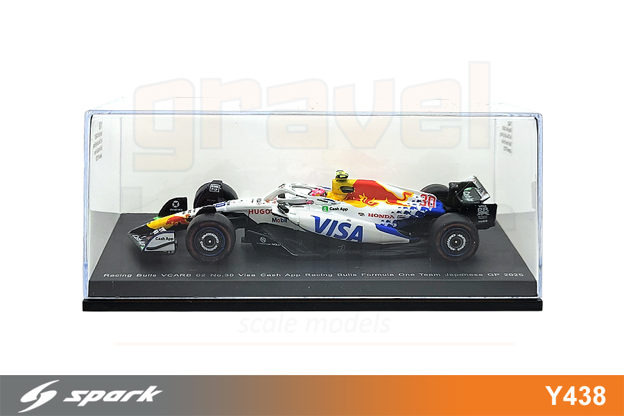 Racing Bulls VCARB 02 No.30 Visa Cash App Racing Bulls Formula One Team Japanese GP 2025 Liam Lawson
